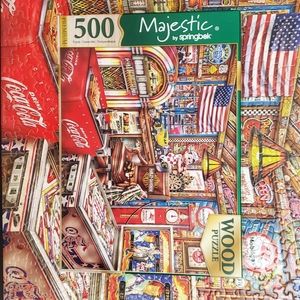 Wooden Puzzle - Manscave